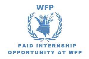 Paid Internship Opportunity at WFP