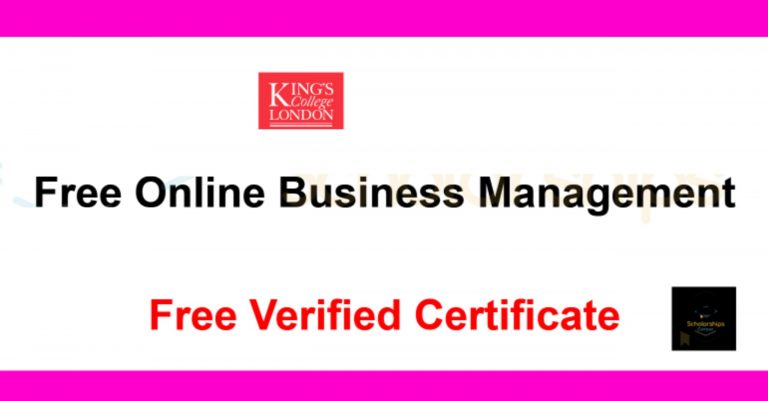 Kings College London Free Course and Free Certificate (100% online)