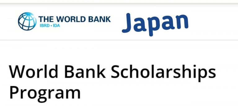 Japan World Bank full Scholarship
