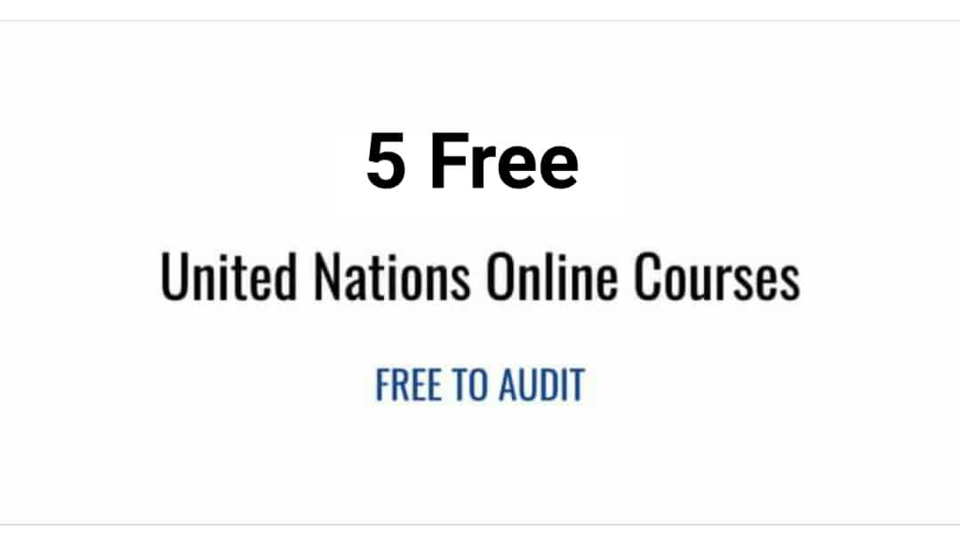 IMG 20220801 WA0003 - United Nations sponsored 5 Free Courses