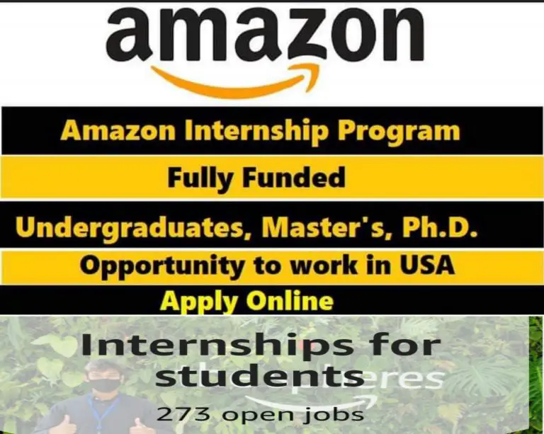 Amazon Paid Internship positions for Foreign Undergraduate, Masters and PhD Students 2022