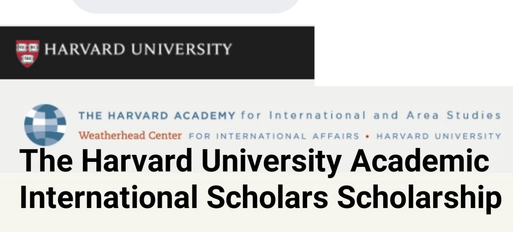 20220919 170131 - The Harvard University Academy International Scholars Scholarship for 2023 session
