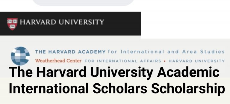 The Harvard University Academy International Scholars Scholarship for 2023 session