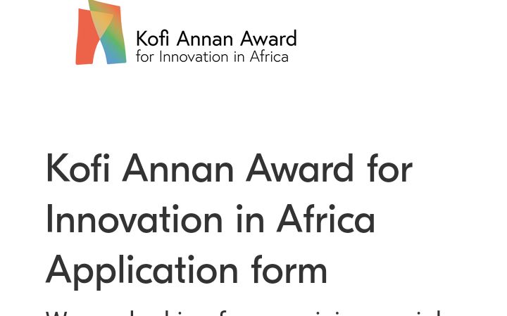 Kofi Annan Innovation funds for Africa Entrepreneurs 2022/2023