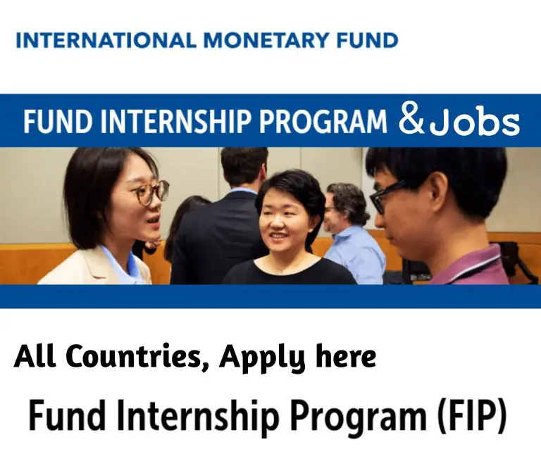 International Monetary Funds Fully paid Internship and Jobs