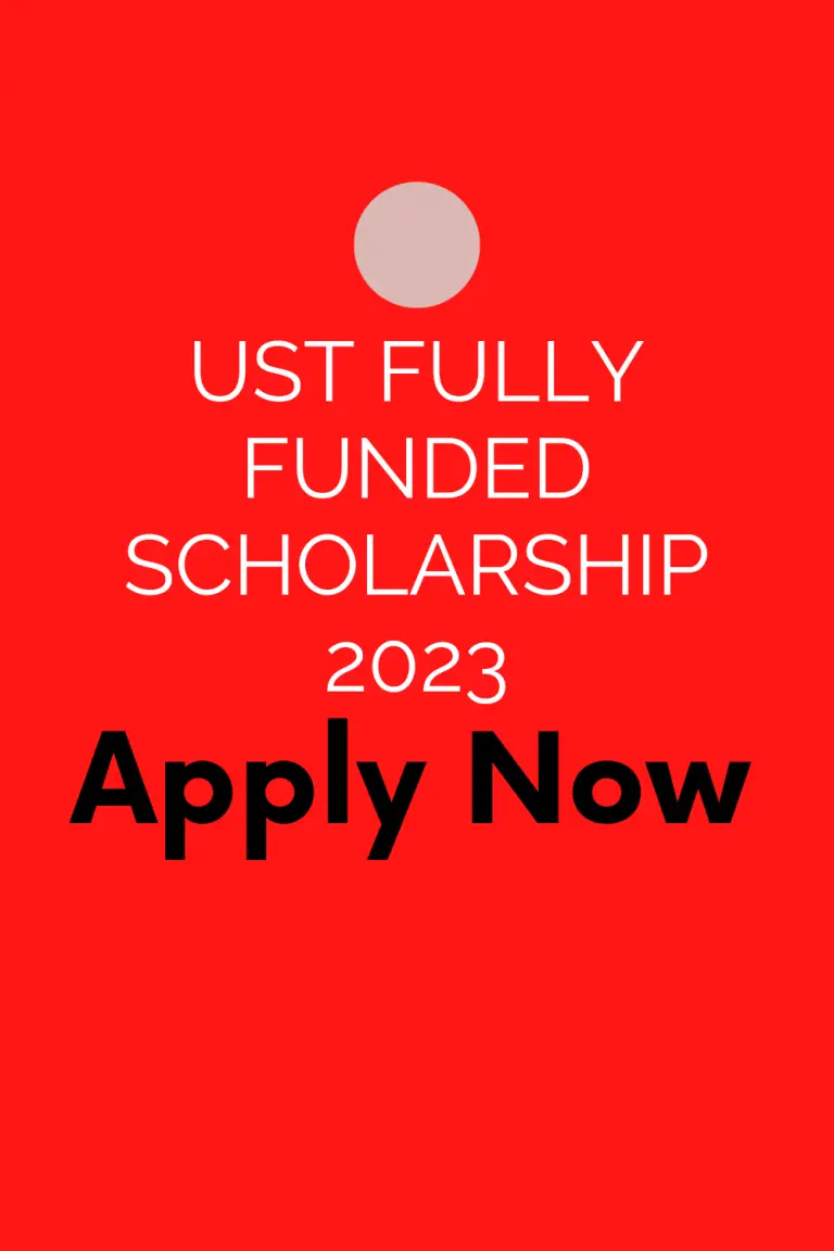 UST Fully  Funded Scholarship, 2023 Spring Semester.