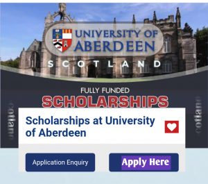 20221011 153131 - The University of Aberdeen, Scotland Global Scholarships