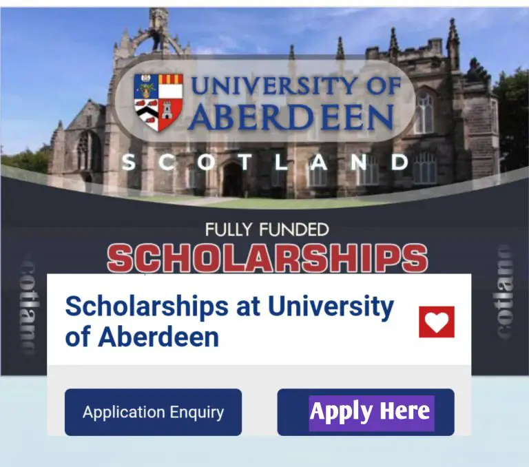 The University of Aberdeen, Scotland Global Scholarships