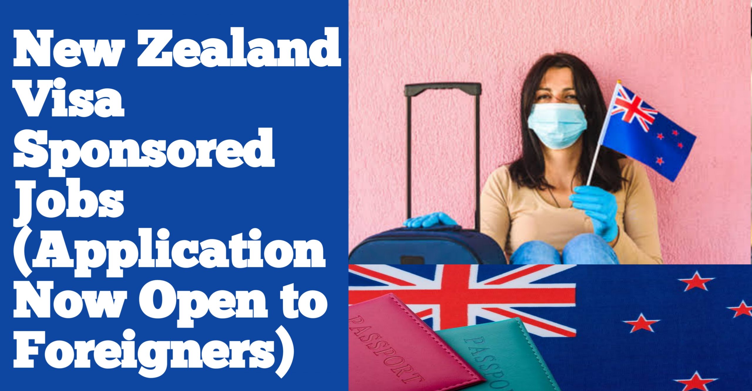 New Zealand Visa Sponsored Jobs (Application Open To Foreigners