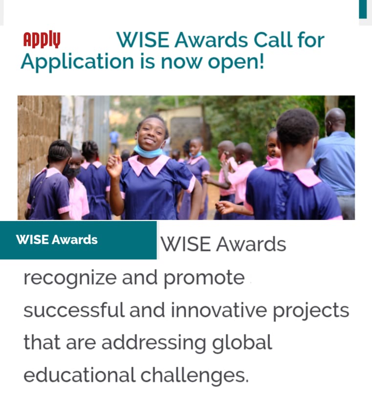 World Innovation Summit For Education – Wise Awards 2023
