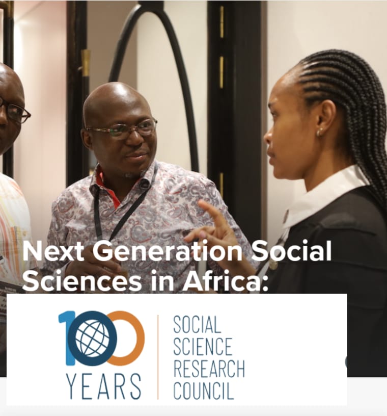 SSRC Next Generation Social Sciences in Africa: Doctoral Fellowships 2023