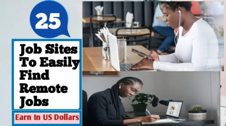25 Top Sites To Easily Get A Remote Job – Earn More Than $500