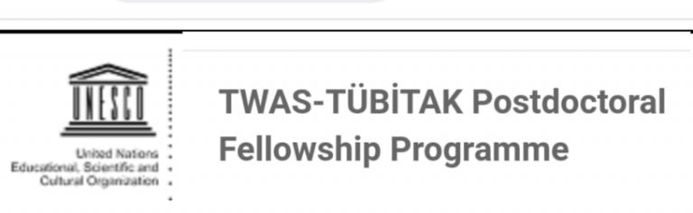 TÜBÌTAK-TWAS Postdoctoral Fellowship Programme: Applications are Open