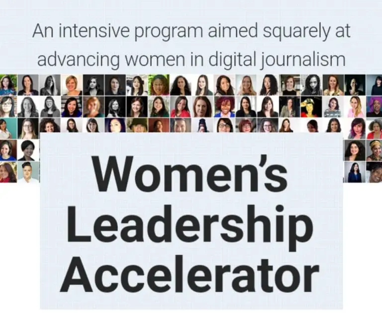 ONA-Poynter Leadership Academy 2023 Accelerator Program for Women in Digital Media