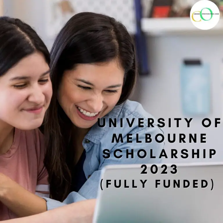University of Melbourne Scholarship 2023/2024 – Fully Funded