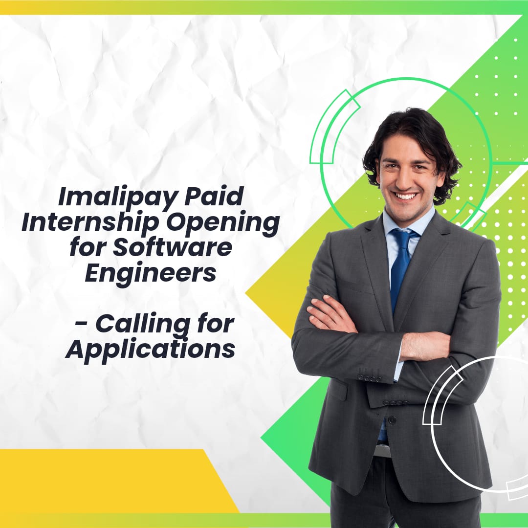 Imalipay Paid Internship Opening for Software Engineers - Calling for Applications
