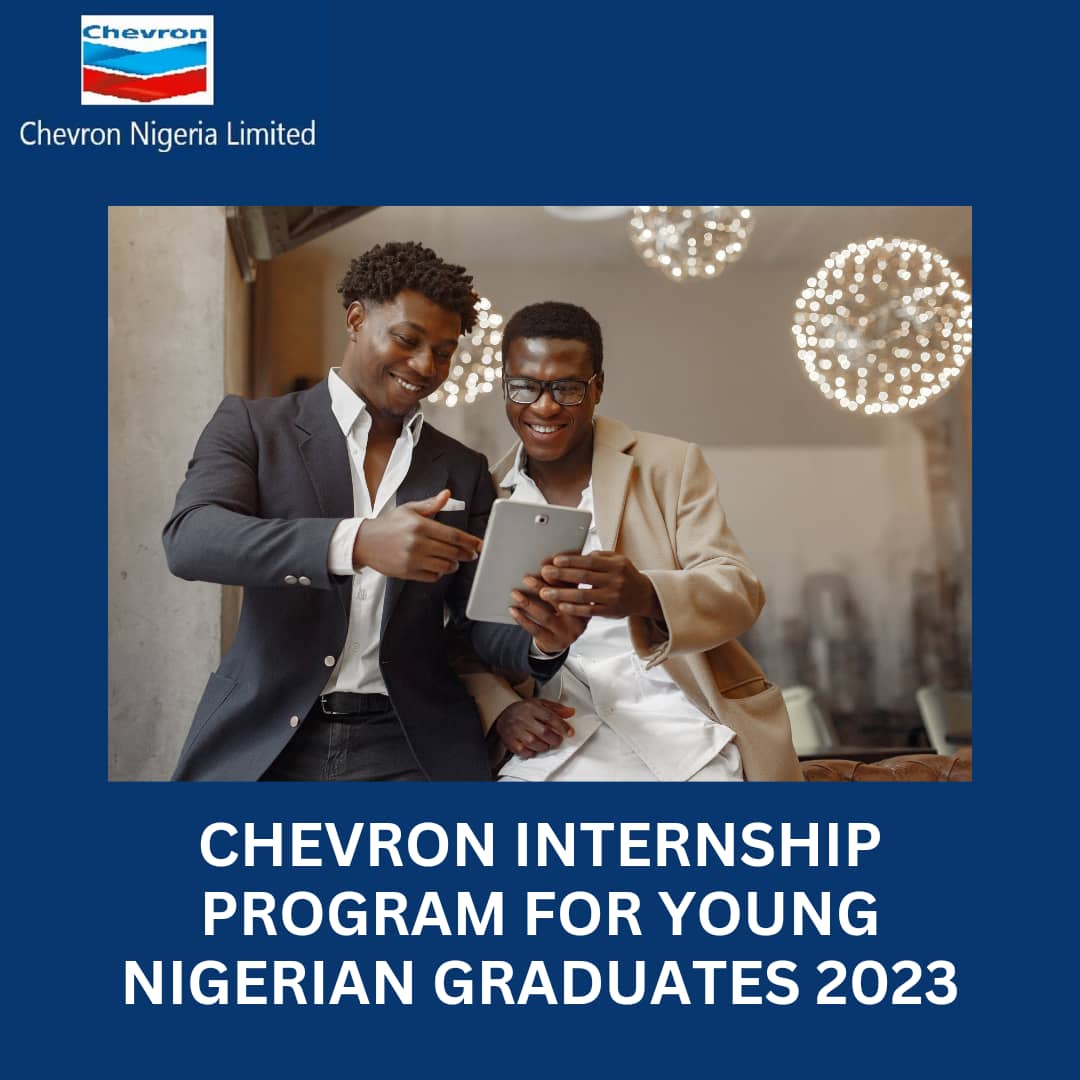 IMG 20221202 WA0042 - Chevron Internship Program 2023 For Young Nigerian Graduates