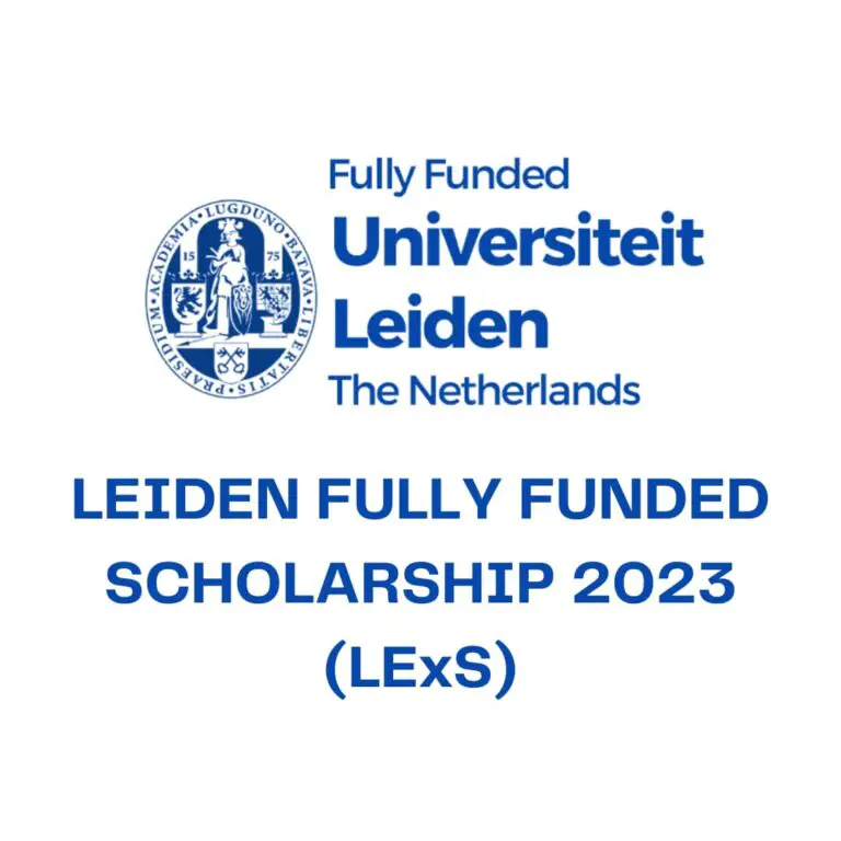 Leiden University Excellence Scholarship (LexS) 2023