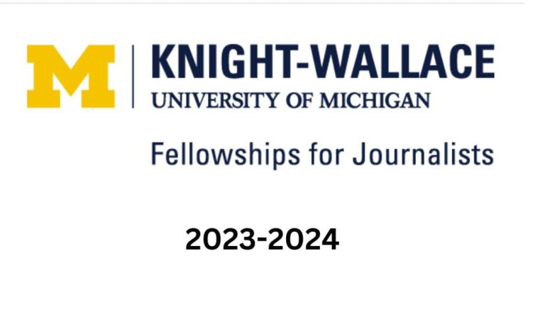Knight-Wallace Journalism Fellowship 2023-2024