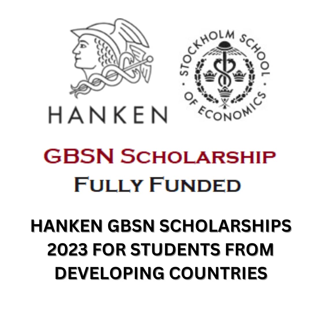 Hanken GBSN Scholarships 2023 for students from developing countries
