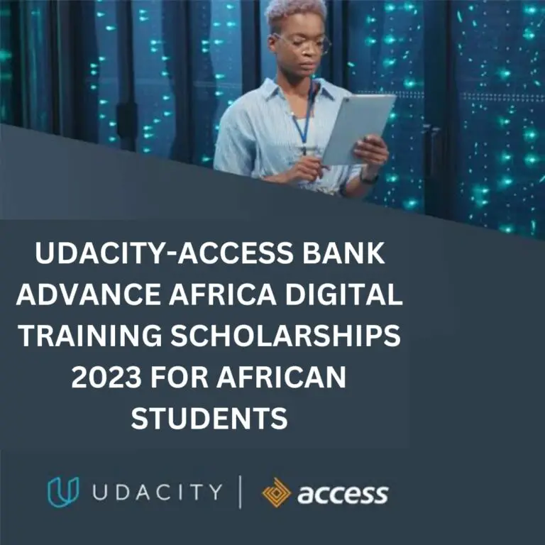 Udacity-Access Bank Advance Africa Digital Training Scholarships 2023 for African Students | Apply Now