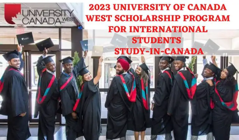 2023 University of Canada West Scholarship Program for International Students | Study-in-Canada