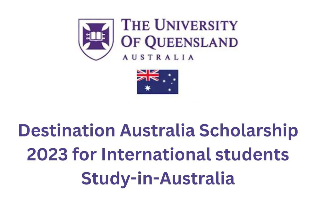 Destination Australia Scholarship 2023 for International students | Study-in-Australia