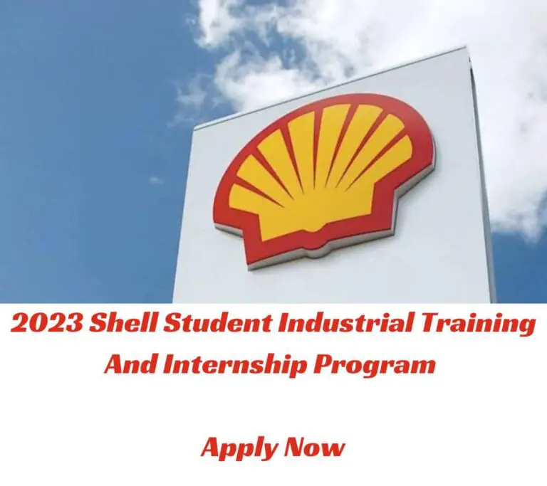 Shell Student Industrial Training And Internship Program 2023 | Apply Now