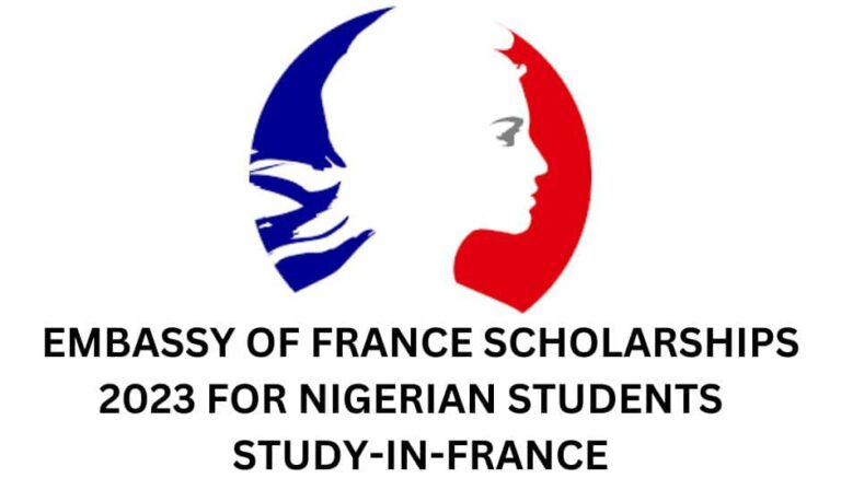 Embassy of France Scholarships 2023 For Nigerian Students | Study-In-France