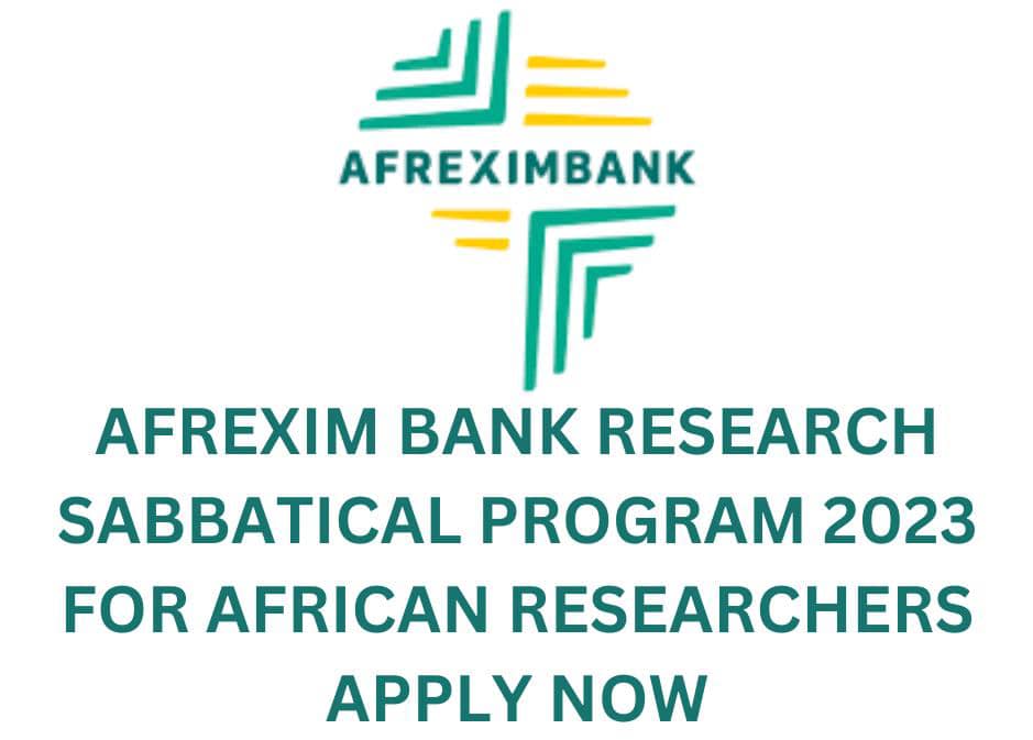 AFREXIM Bank Research Sabbatical Program