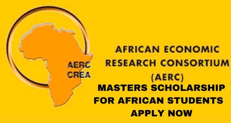 Fully Funded African Economic Research Consortium (AERC) Masters Scholarship for African Students | Apply Now