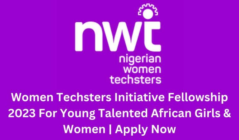 Women Techsters Initiative Fellowship 2023 For Young Talented African Girls & Women | Apply Now