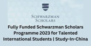 ]Schwarzman Scholars Programme