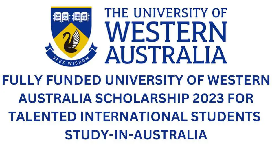 University of Western Australia Scholarship