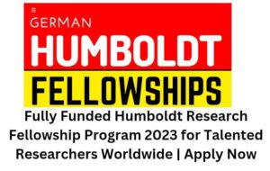 Humboldt Research Fellowship