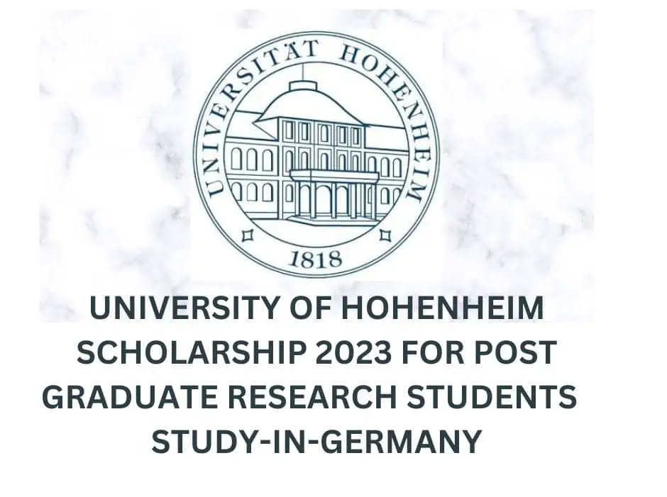 University of Hohenheim Scholarship