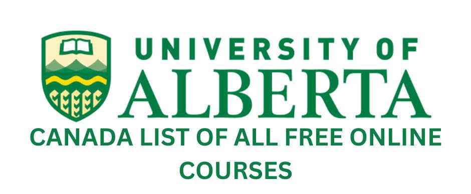 University of Alberta Free Online Courses