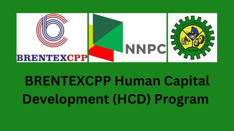 Opportunity for Nigerian Graduates 2023: Apply Now – BrentexCPP/NNPC AKK Gas Pipeline Project-Based Human Capital Development Programme