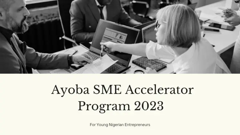 Apply Now for Ayoba SME Accelerator Program 2023 for Young Nigerian Entrepreneurs