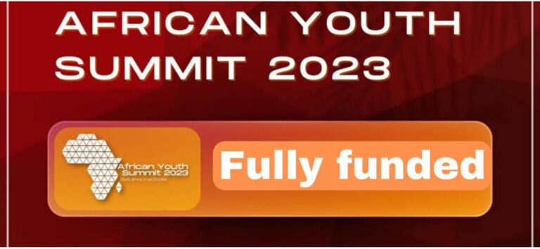 African Youth Submit 2023 Fully Funded.