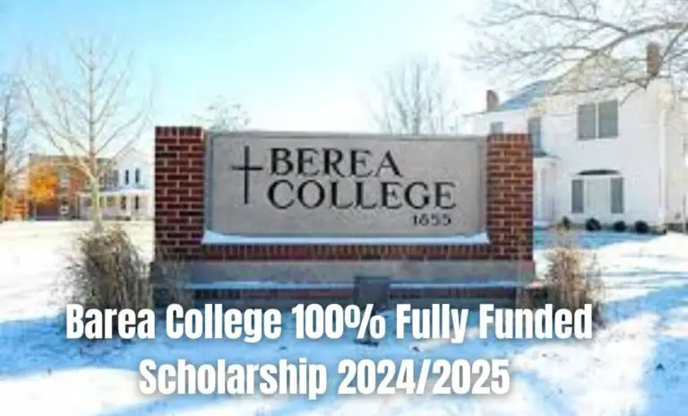 Barea College 100% Fully Funded Scholarship 2024/2025 