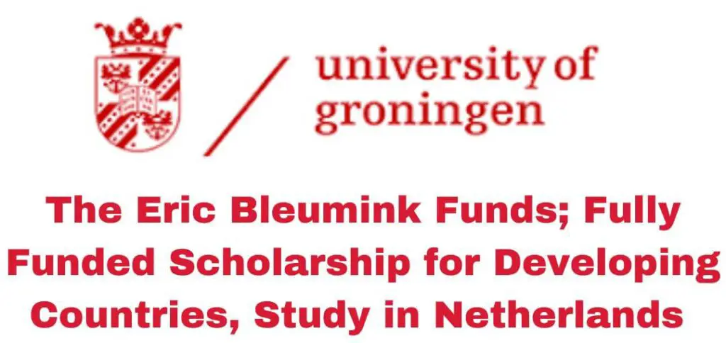 Fully Funded Scholarship for Developing Countries