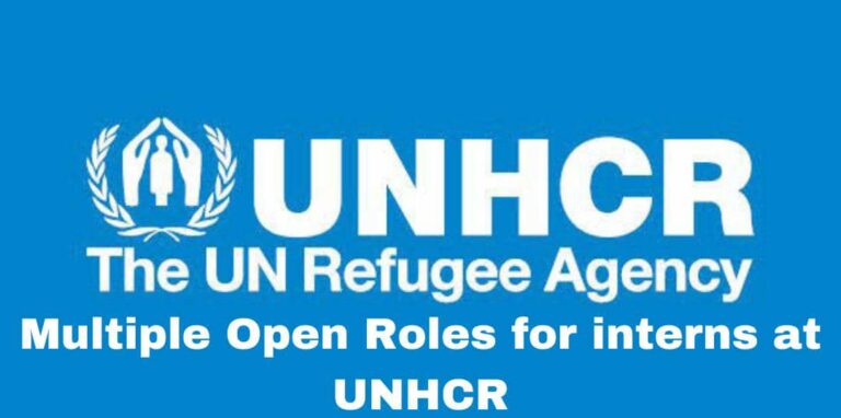 Apply for the UNHCR Paid Internships (All Countries) Multiple Roles are Open