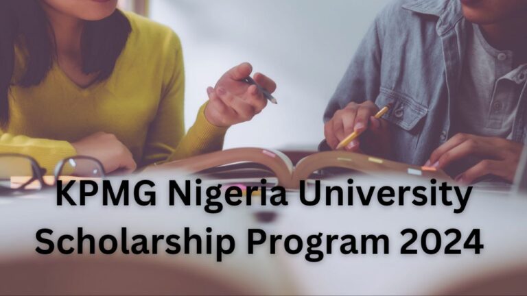 KPMG Nigeria University Scholarship Program 2024 For Young Nigerians