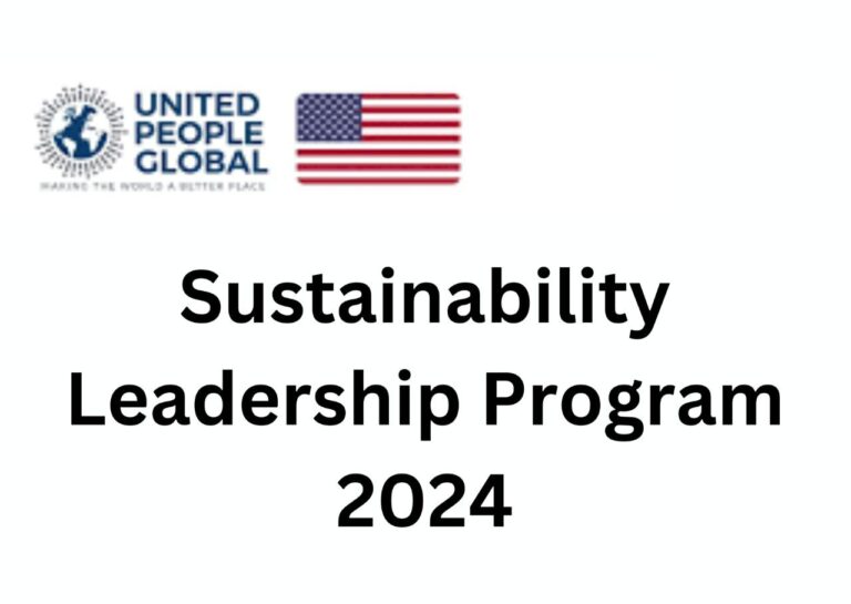 Apply Now for The UPG Sustainability Leadership Program 2024: Fully Funded to USA