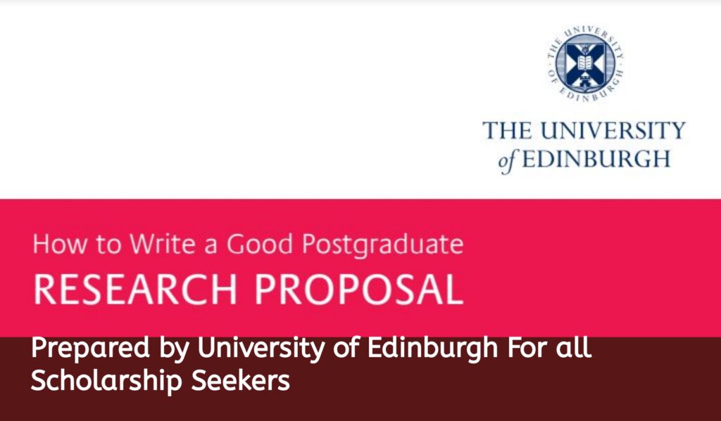 How to Write a good Postgraduate Research Proposal