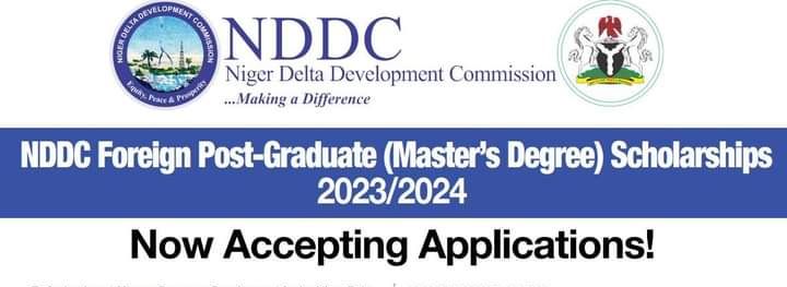 NDDC Fully Funded Postgraduate Foreign Scholarship 2024