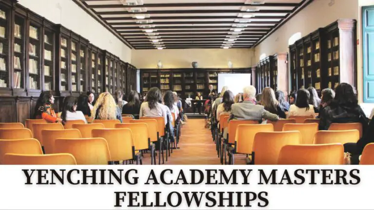 Yenching Academy Masters Fellowships 2024 (Fully-Funded) For International Students: Apply Now!