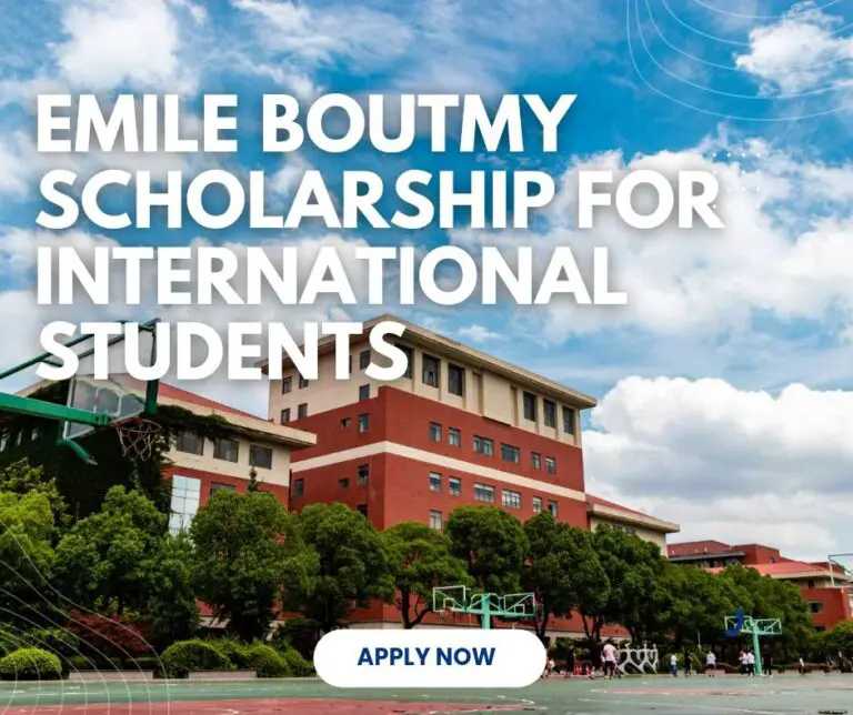 Emile Boutmy Scholarship 2024/2025 For International Students At Sciences Po, France