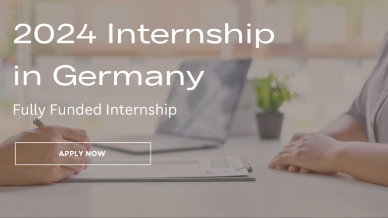 Apply Now for Max Planck Internship 2024 in Germany (Fully Funded)